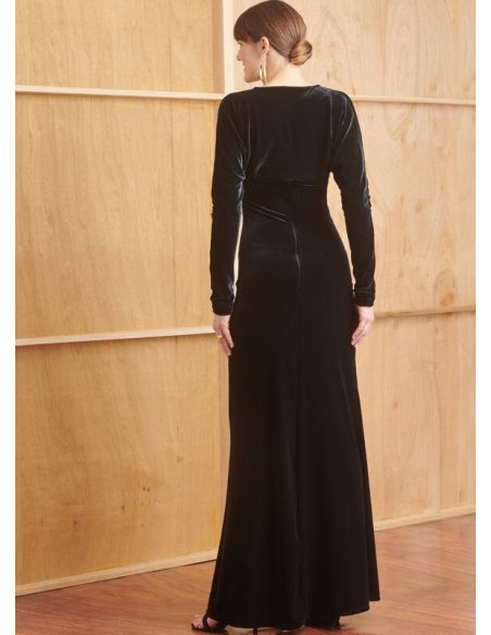 Patron Simplicity 9820.K5 (36-44) - Robes en maille avec boléro