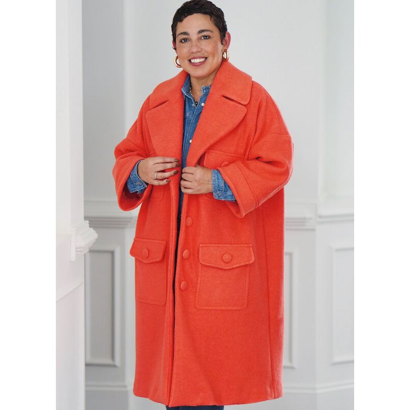 Patron Simplicity 9824.A - Manteau en deux longueurs par Mimi G Style