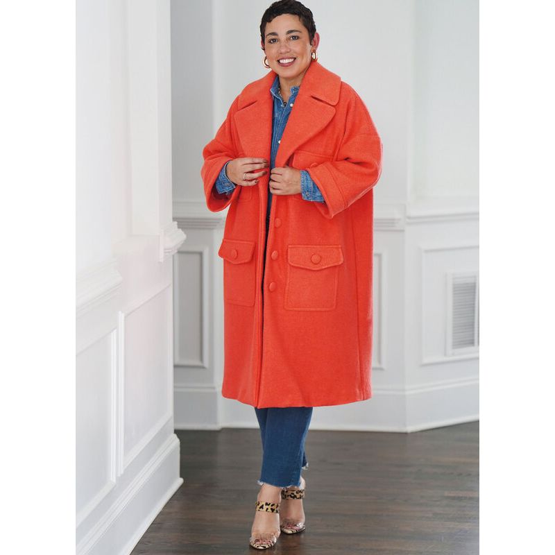 Patron Simplicity 9824.A - Manteau en deux longueurs par Mimi G Style