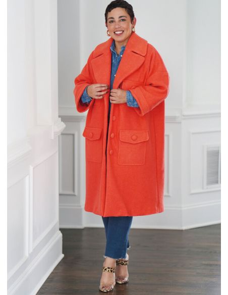 Patron Simplicity 9824.A - Manteau en deux longueurs par Mimi G Style