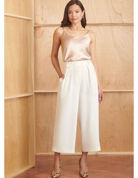 Patron Simplicity 9826.D5 (32-40) - Pantalon en deux longueurs, caraco et cardigan