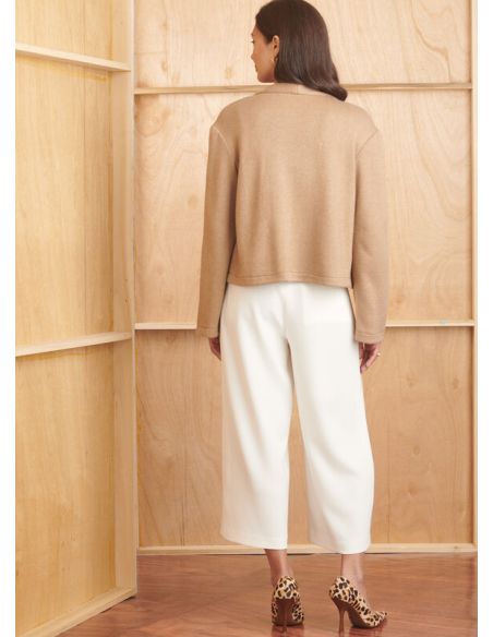 Patron Simplicity 9826.D5 (32-40) - Pantalon en deux longueurs, caraco et cardigan