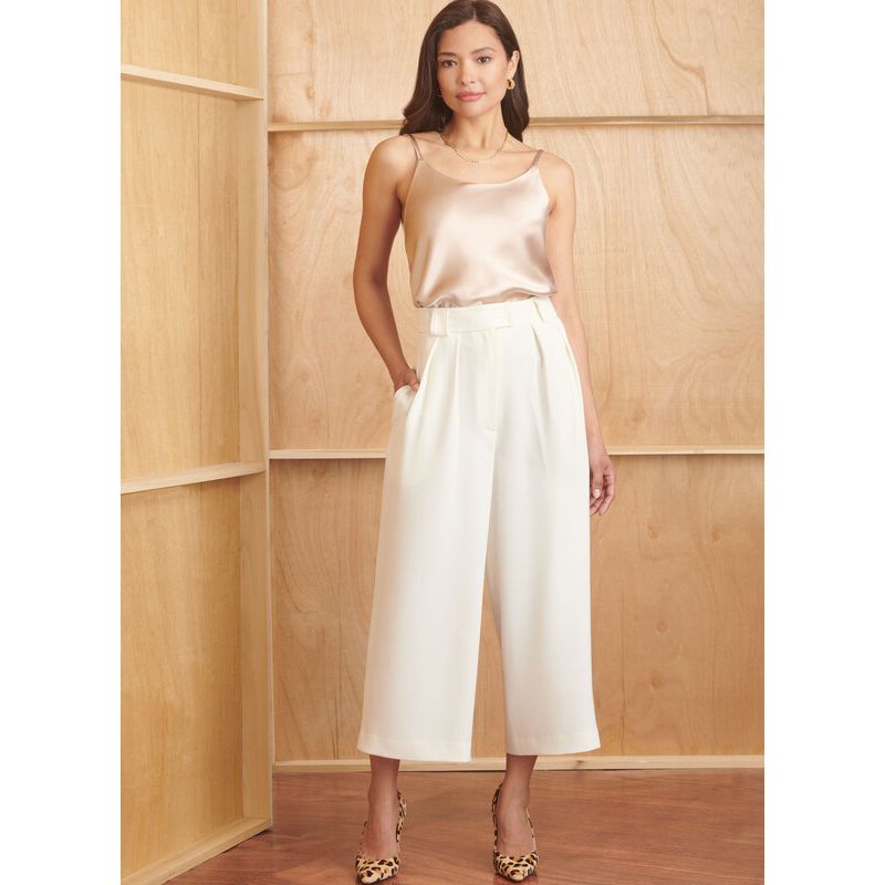 Patron Simplicity 9826.D5 (32-40) - Pantalon en deux longueurs, caraco et cardigan