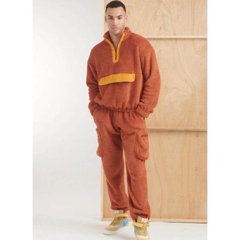 Patron Simplicity 9828.A - Sweatshirt et pantalon unisexes