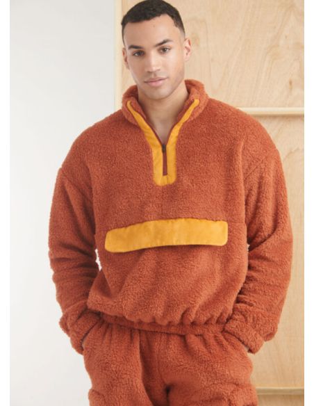 Patron Simplicity 9828.A - Sweatshirt et pantalon unisexes