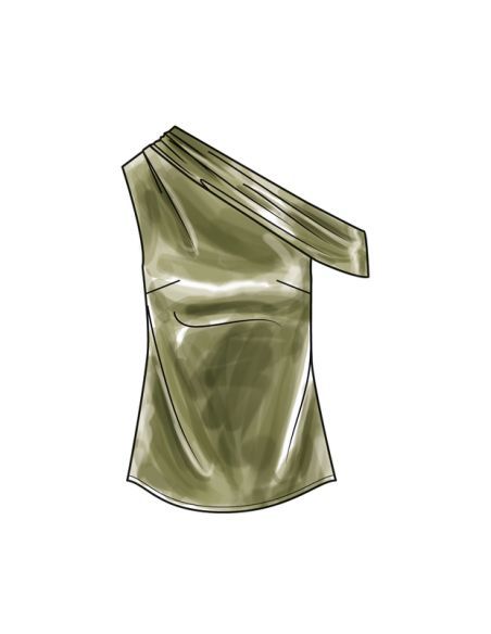 Patron Simplicity 9851.M1 (38-46) - Hauts pour femmes avec variations de manches