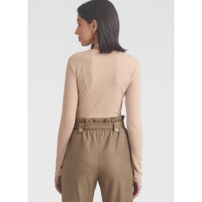 Patron Simplicity 9852.K5 (36-44) - Pantalon cargo pour femmes avec ceinture 2