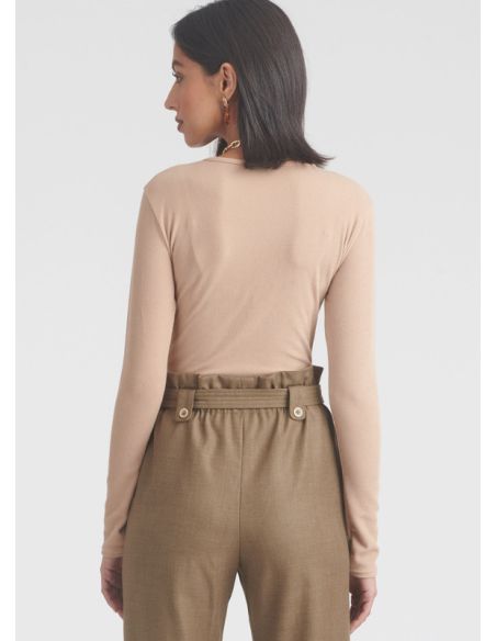 Patron Simplicity 9852.K5 (36-44) - Pantalon cargo pour femmes avec ceinture