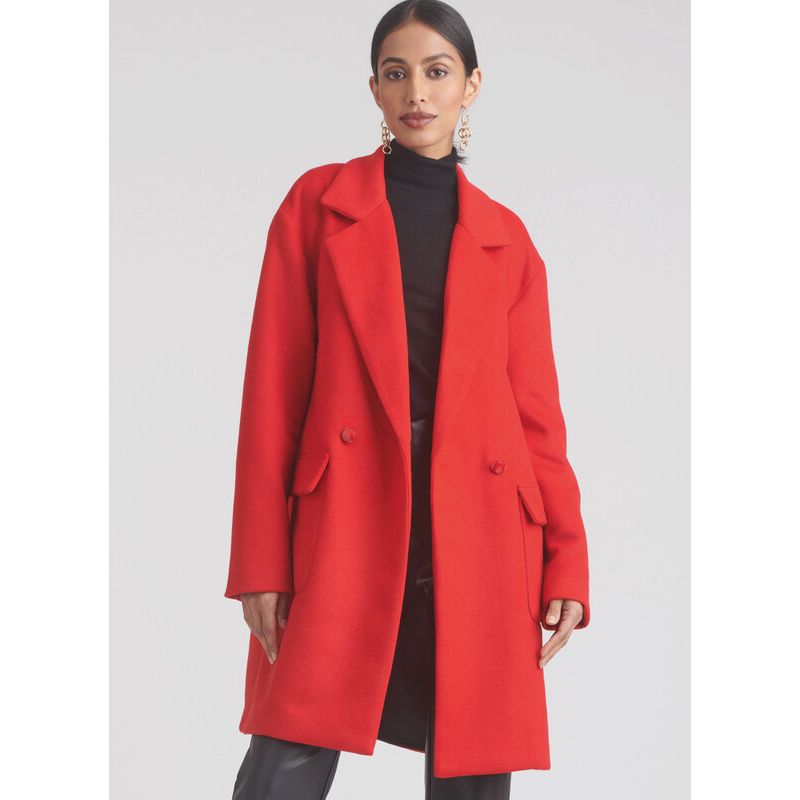 Patron Simplicity 9854.K5 (36-44) - Manteau doublé pour femmes