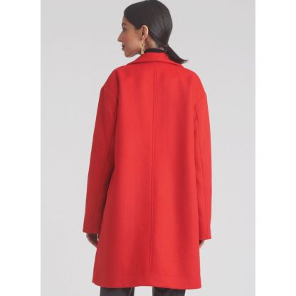 Patron Simplicity 9854.K5 (36-44) - Manteau doublé pour femmes 2