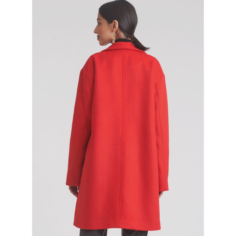 Patron Simplicity 9854.K5 (36-44) - Manteau doublé pour femmes