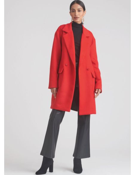 Patron Simplicity 9854.K5 (36-44) - Manteau doublé pour femmes