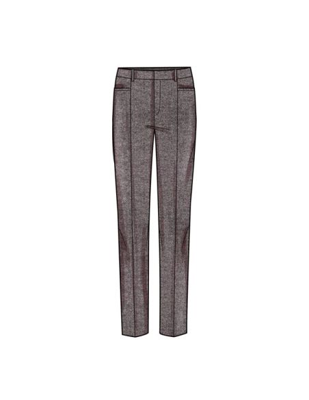 Patron Simplicity 9855.M1 (38-46) - Haut corseté et pantalon ajusté pour femmes