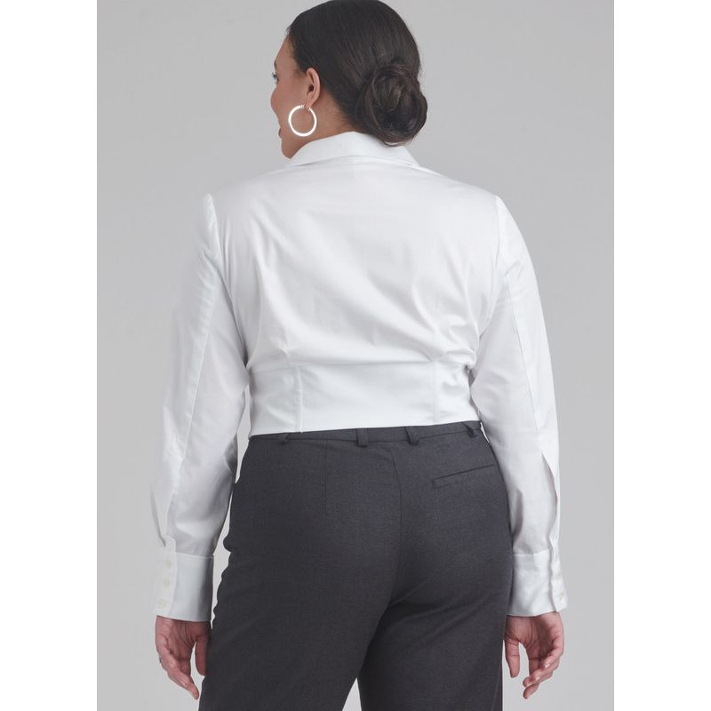 Patron Simplicity 9855.M1 (38-46) - Haut corseté et pantalon ajusté pour femmes