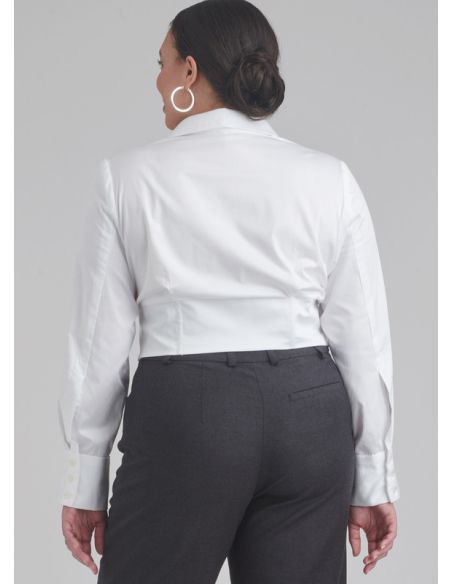 Patron Simplicity 9855.M1 (38-46) - Haut corseté et pantalon ajusté pour femmes