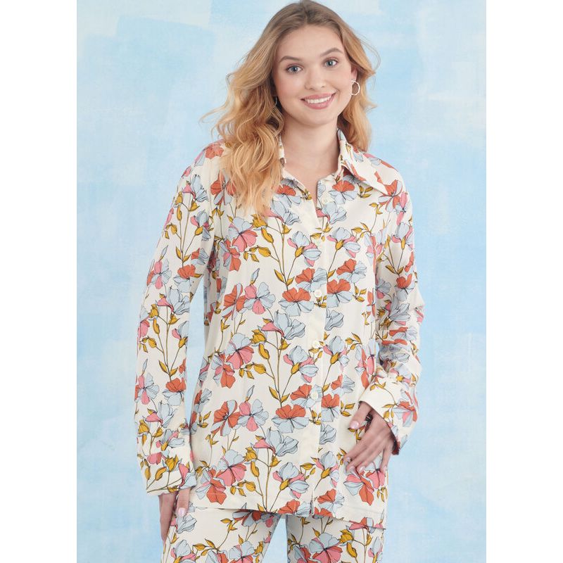 Patron Simplicity 9856.A - Pyjama pour femmes