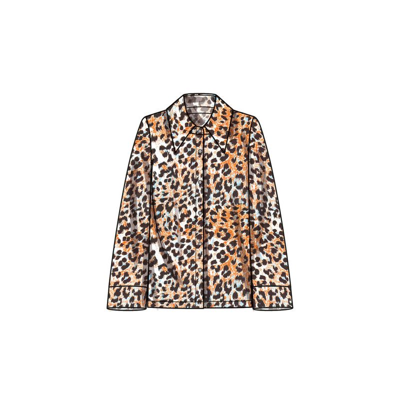 Patron Simplicity 9856.A - Pyjama pour femmes