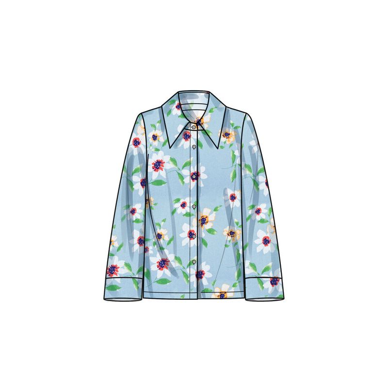 Patron Simplicity 9856.A - Pyjama pour femmes