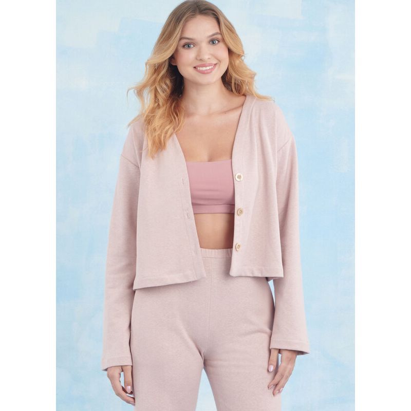 Patron Simplicity 9857.A - Loungewear en maille pour femmes