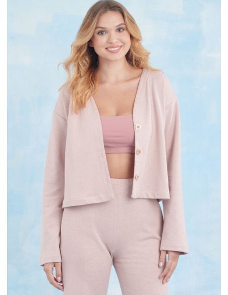 Patron Simplicity 9857.A - Loungewear en maille pour femmes