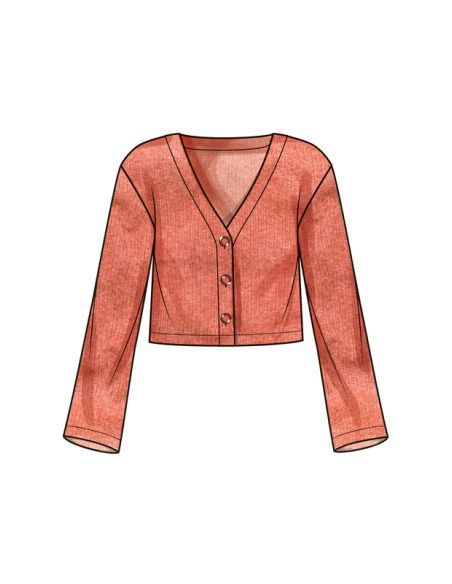 Patron Simplicity 9857.A - Loungewear en maille pour femmes