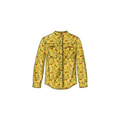 Patron Simplicity 9858.A - Chemises unisexes 2