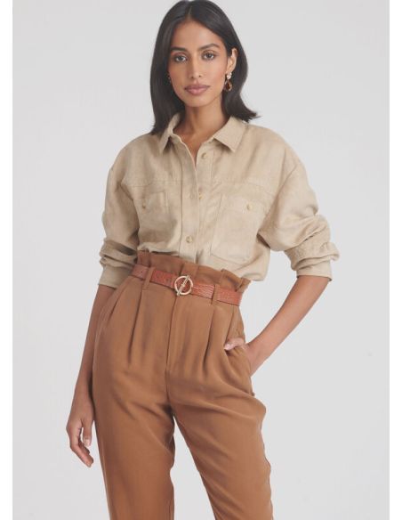 Patron Simplicity 9858.A - Chemises unisexes