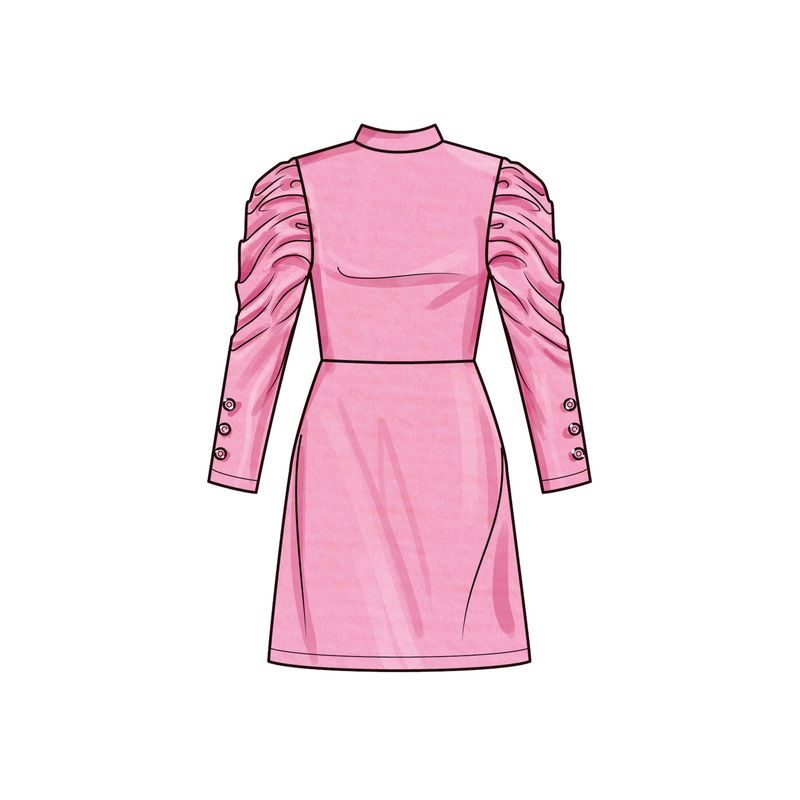 Patron Simplicity 9862.HH (3-6) - Robes en maille pour enfants et filles