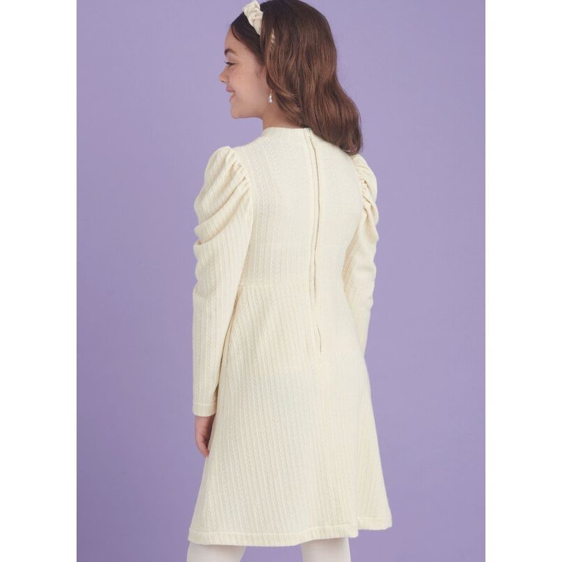 Patron Simplicity 9862.HH (3-6) - Robes en maille pour enfants et filles