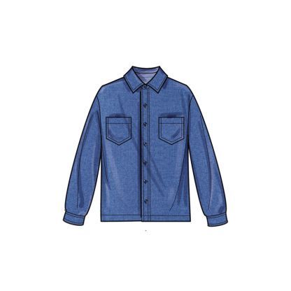 Patron Simplicity 9864.A - Chemise et pantalon cargo pour filles et garçons 2