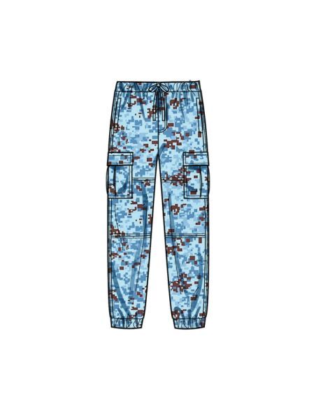 Patron Simplicity 9864.A - Chemise et pantalon cargo pour filles et garçons