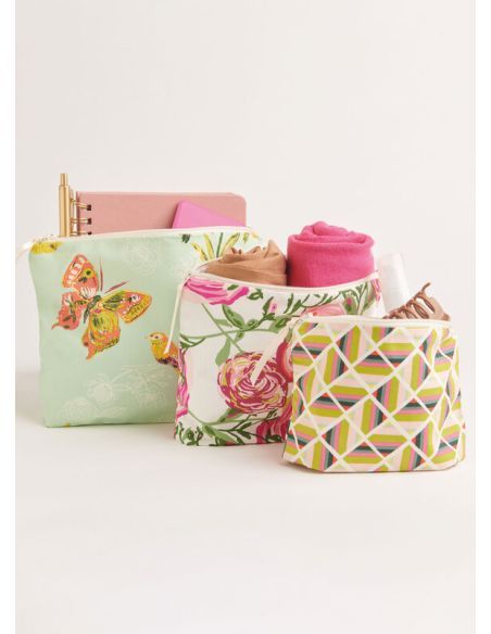 Patron Simplicity 9872.A - Pochettes zippées