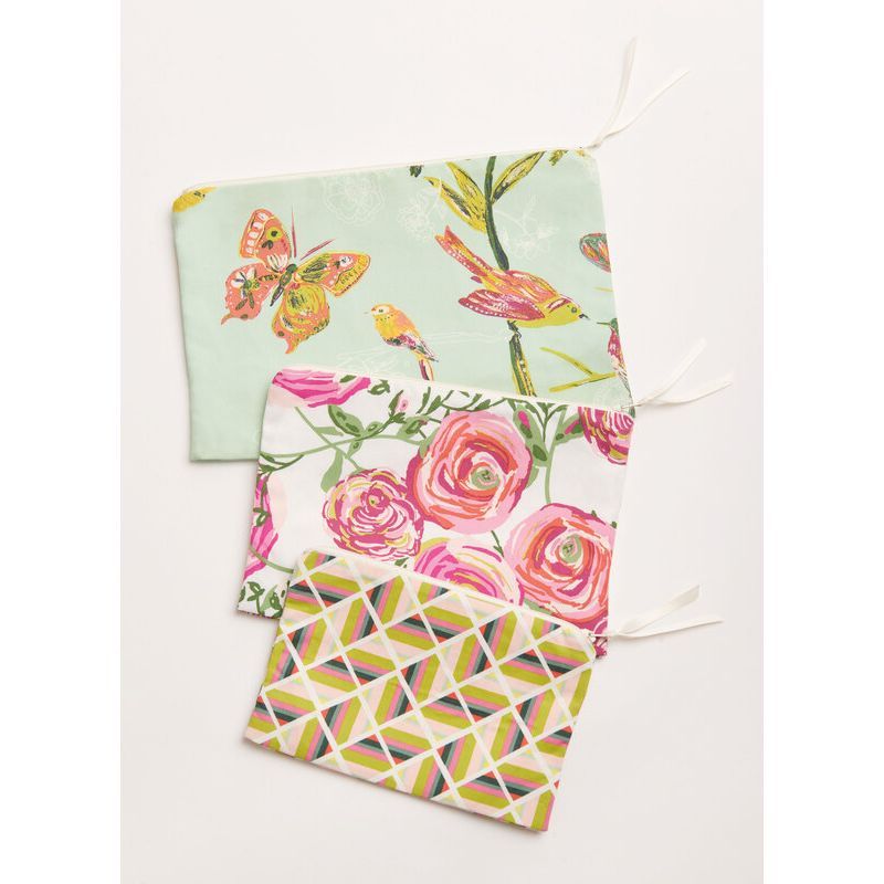 Patron Simplicity 9872.A - Pochettes zippées