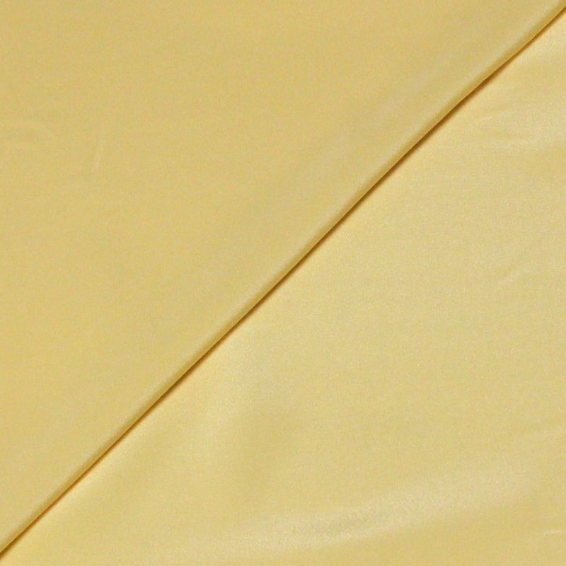 Crêpe de chine 100% soie - Jaune (Coupon de 3,90 mètres)