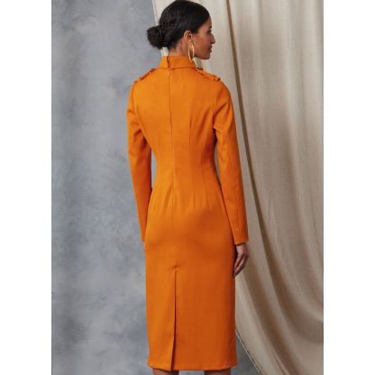 Patron Vogue 2045 B5 (36-44) - Robe Fourreau avec Variations de Manches 2