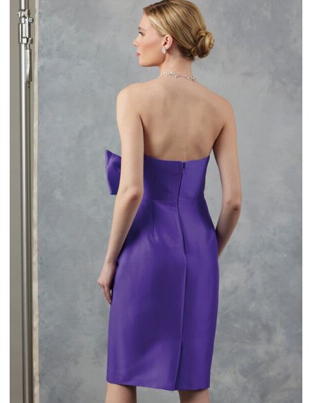 Patron Vogue 2047 B5 (36-44) - Robe de soirée avec bustier drapé