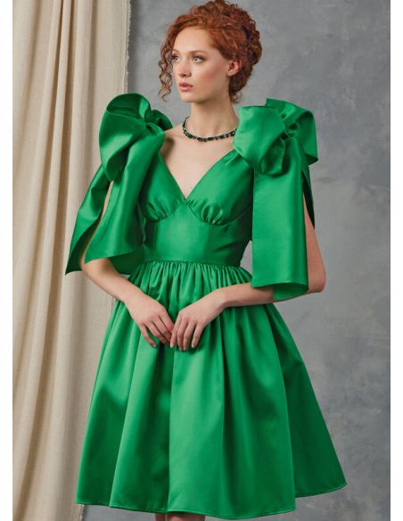 Patron Vogue 2048 H5 (34-42) - Robe de soirée avec décolleté en V