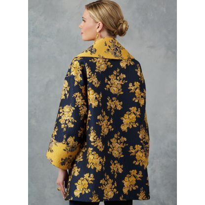 Patron Vogue 2052 B5 (36-44) - Veste ample avec col à revers 2