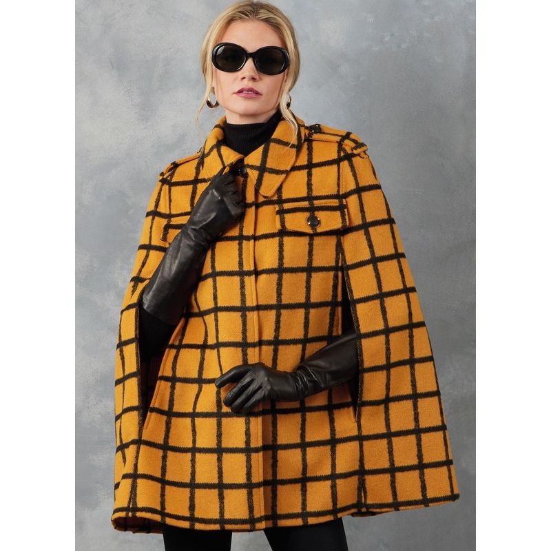 Patron Vogue 2054 A (32-54) - Cape élégante avec ceinture