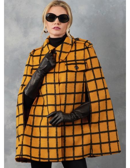 Patron Vogue 2054 A (32-54) - Cape élégante avec ceinture