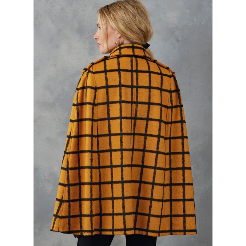 Patron Vogue 2054 A (32-54) - Cape élégante avec ceinture