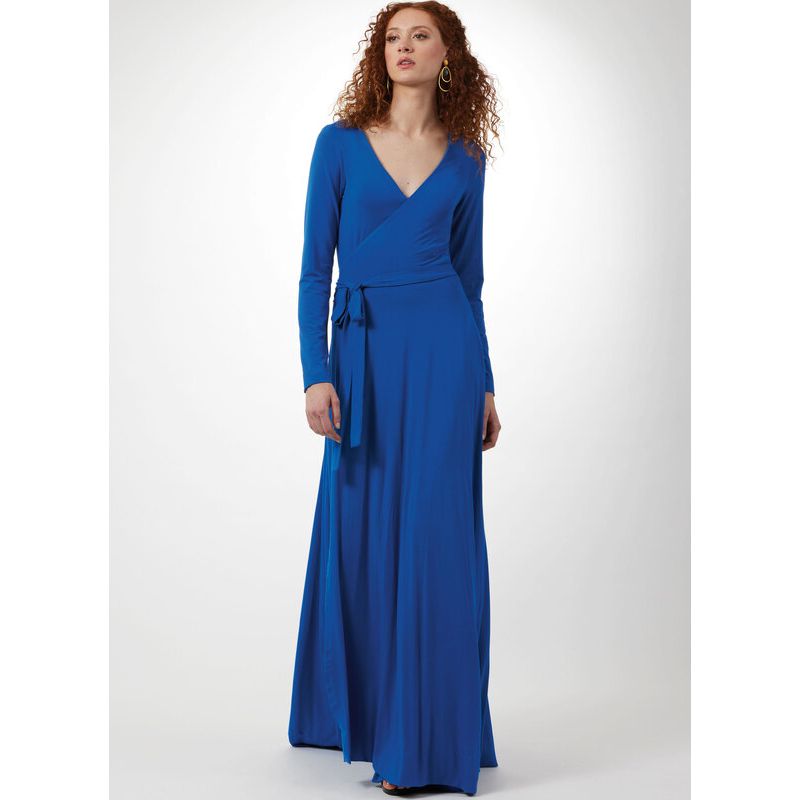 Patron Vogue 2060 B5 (36-44) - Robe portefeuille réversible avec attaches