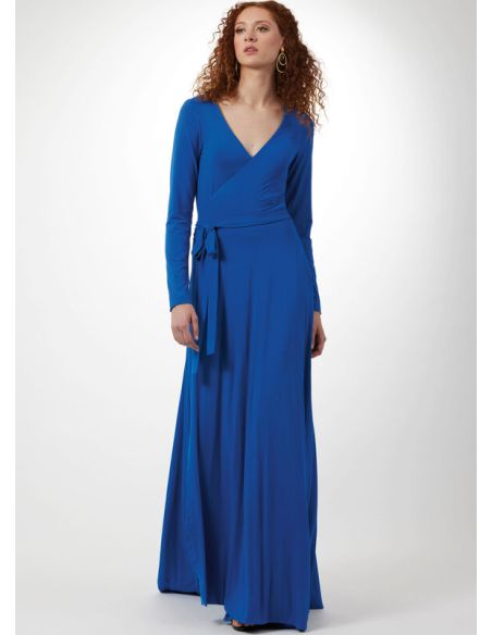 Patron Vogue 2060 B5 (36-44) - Robe portefeuille réversible avec attaches