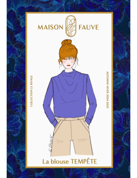 Patron Maison Fauve - Blouse Tempête