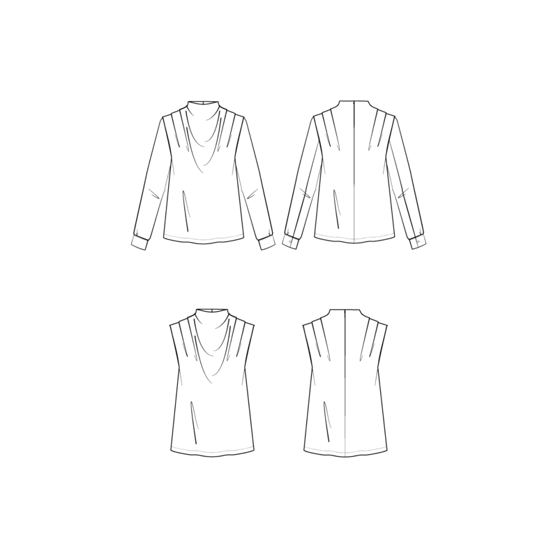 Patron Maison Fauve - Blouse Tempête