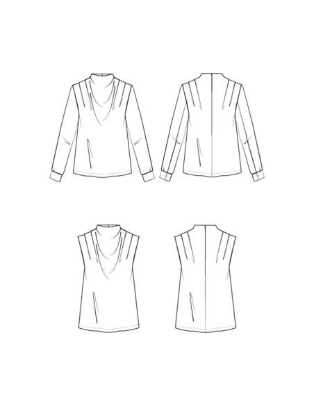 Patron Maison Fauve - Blouse Tempête