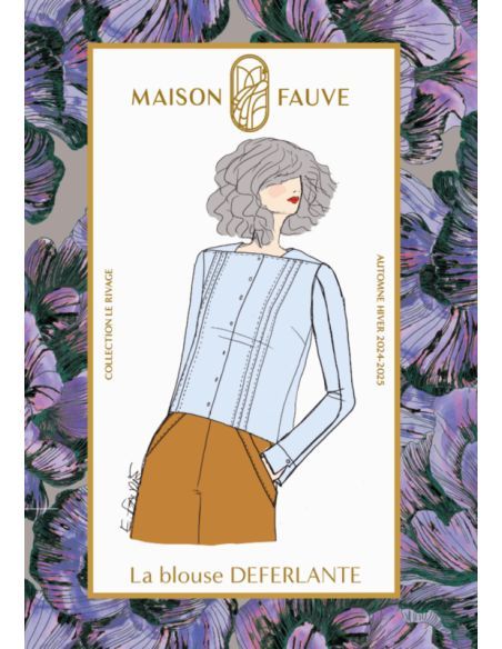 Patron Maison Fauve - Blouse Déferlante