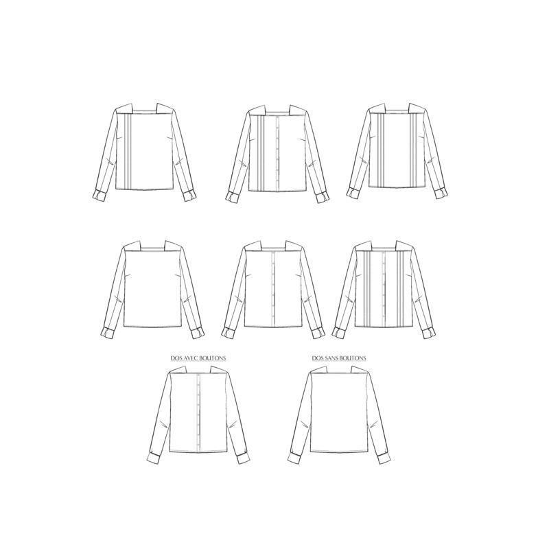 Patron Maison Fauve - Blouse Déferlante