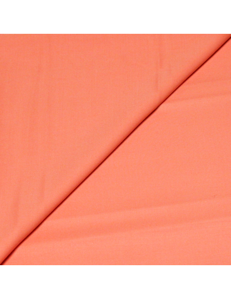Tissu tailleur 100% laine vierge - Saumon (Coupon de 3 mètres)
