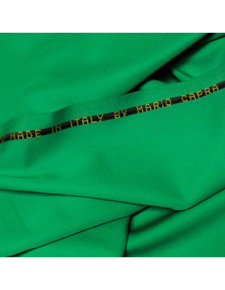 Tissu tailleur 100% laine vierge - Émeraude